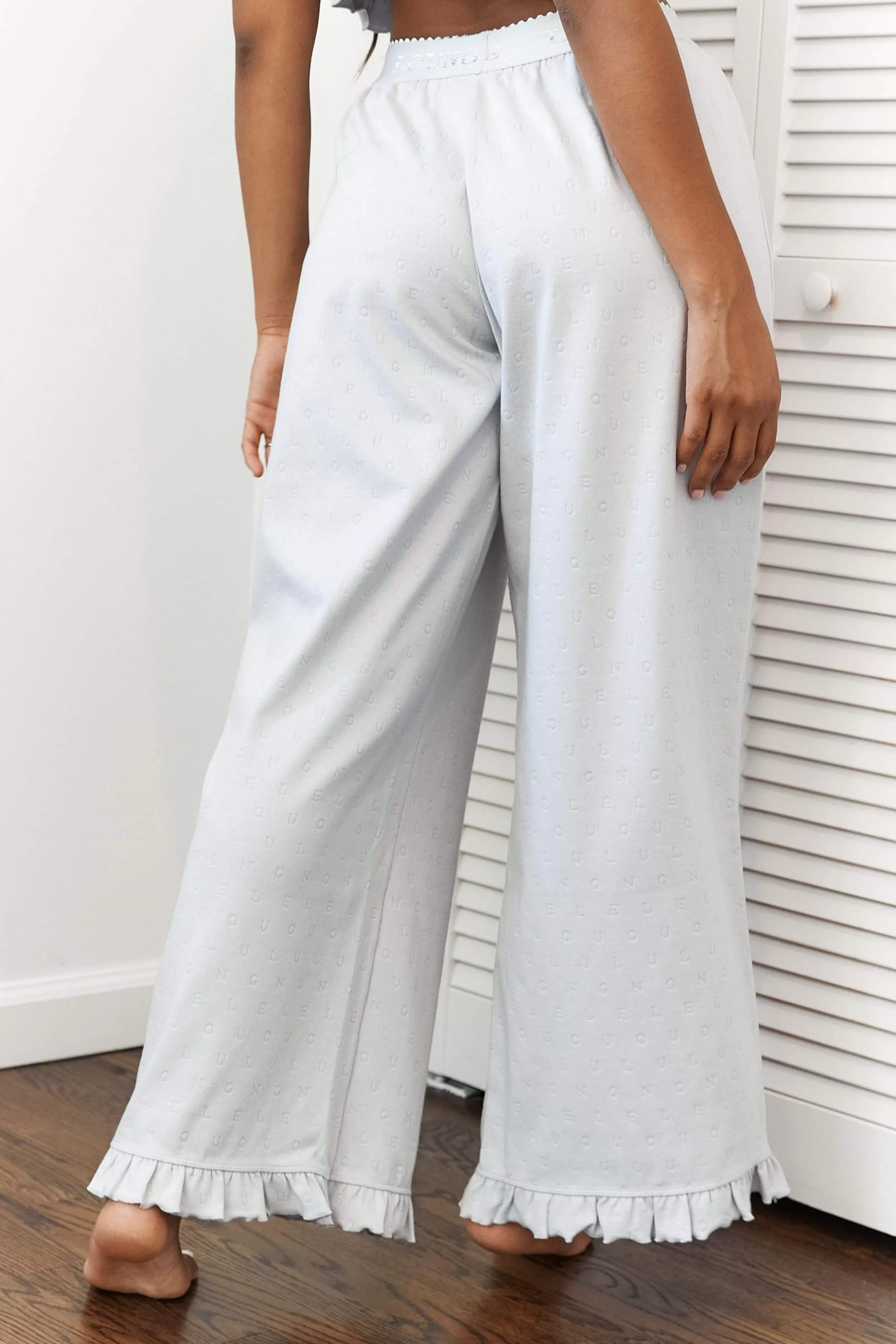 Kvinde Lounge Underwear Nattøj | Frill Pyjama Bukser