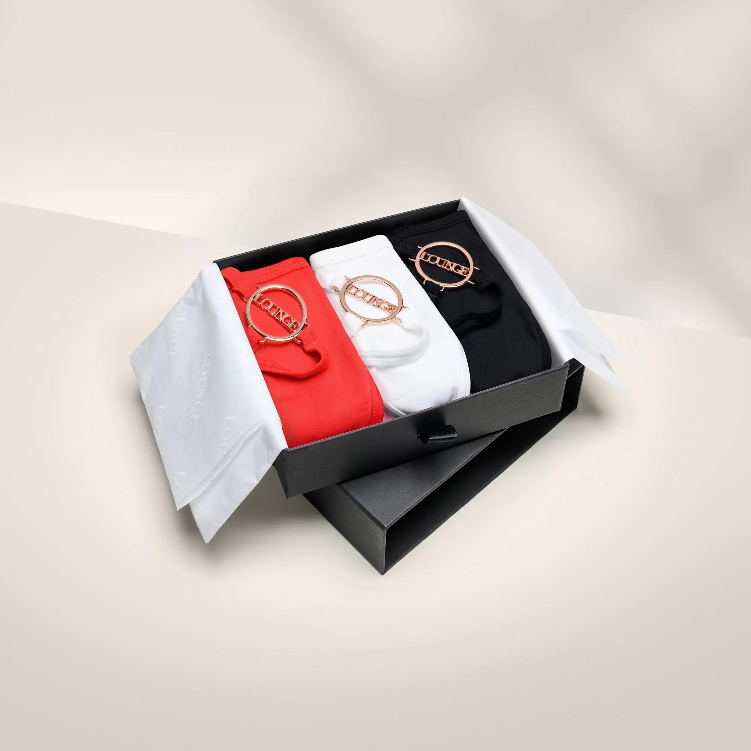 Kvinde Lounge Underwear Multipakke Underdele | Luxury G-Strings Gave Saet (3-Pakke)