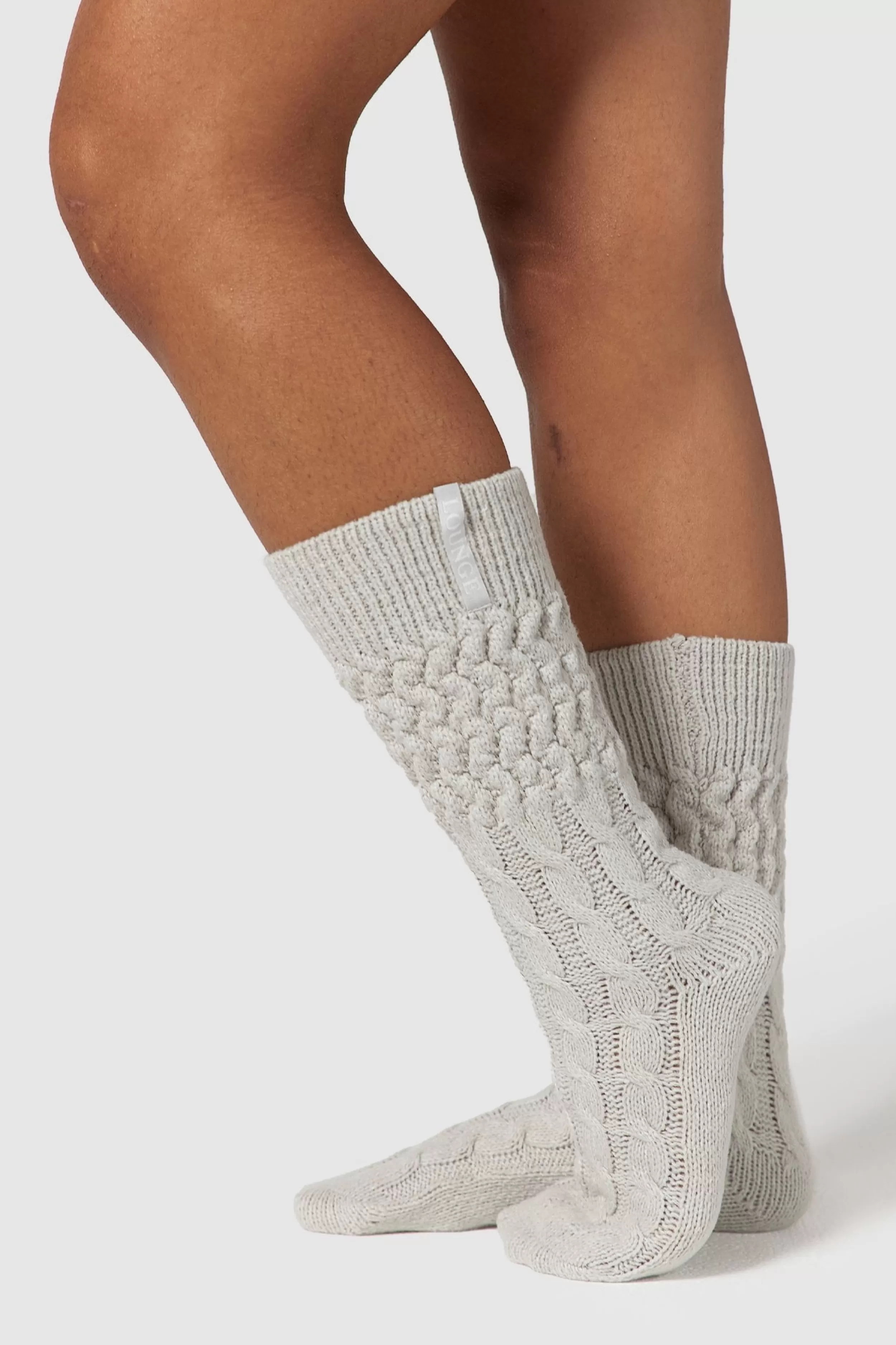 Kvinde Lounge Underwear Tilbehør | Snug Strikkede Sokker