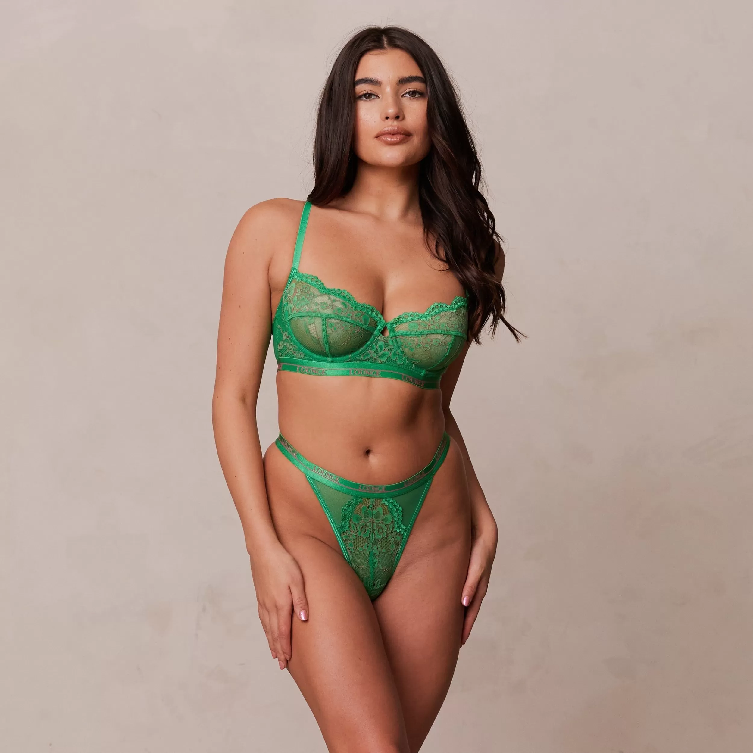 Kvinde Lounge Underwear Blonder | Tofarvet Blossom Balcony Bh